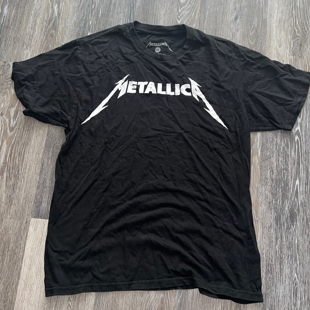Black Metallic Shirt